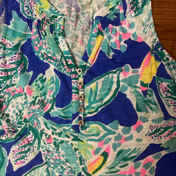 Lilly Pulitzer Essie Tank Top Size XS - Picture 2 of 5